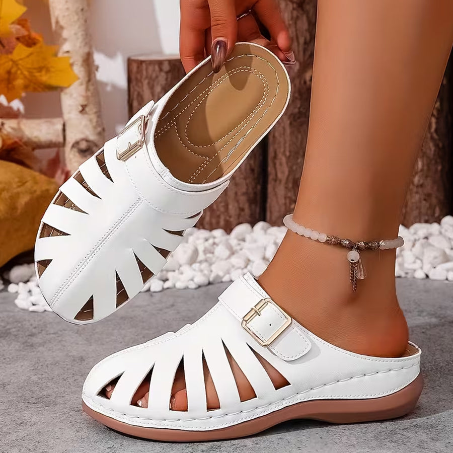 Wide Toe Orthopedic Comfort Mules