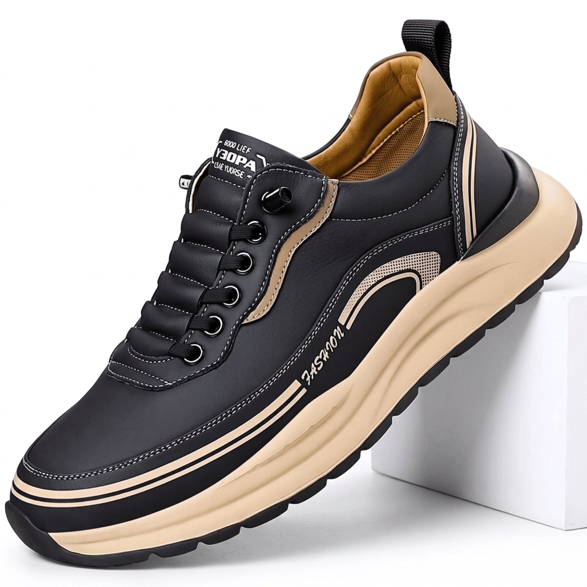 Men’s Comfort Orthopedic Shoes with Pain Relief Support.