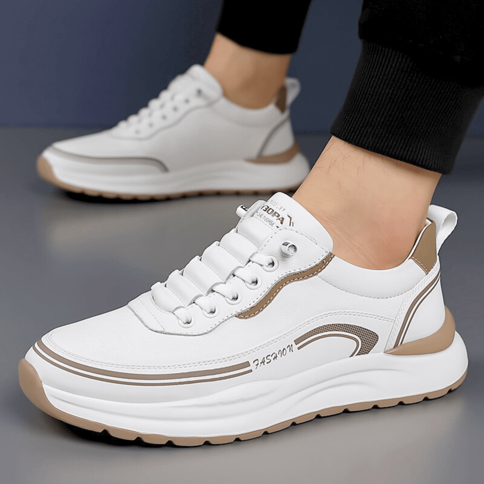 Men’s Comfort Orthopedic Shoes with Pain Relief Support.