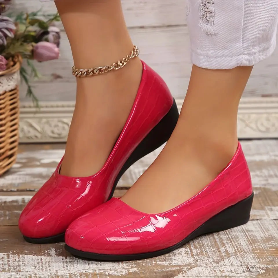 Women's Orthopedic leather shoes, Lightweight, Anti-Slip, Breathable