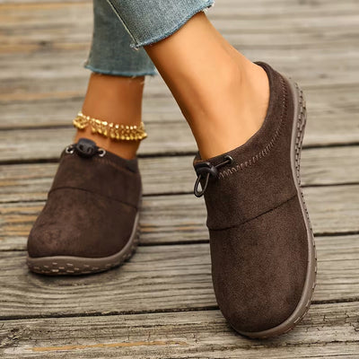 Orthopedic Casual Shoes with Round Toe Design