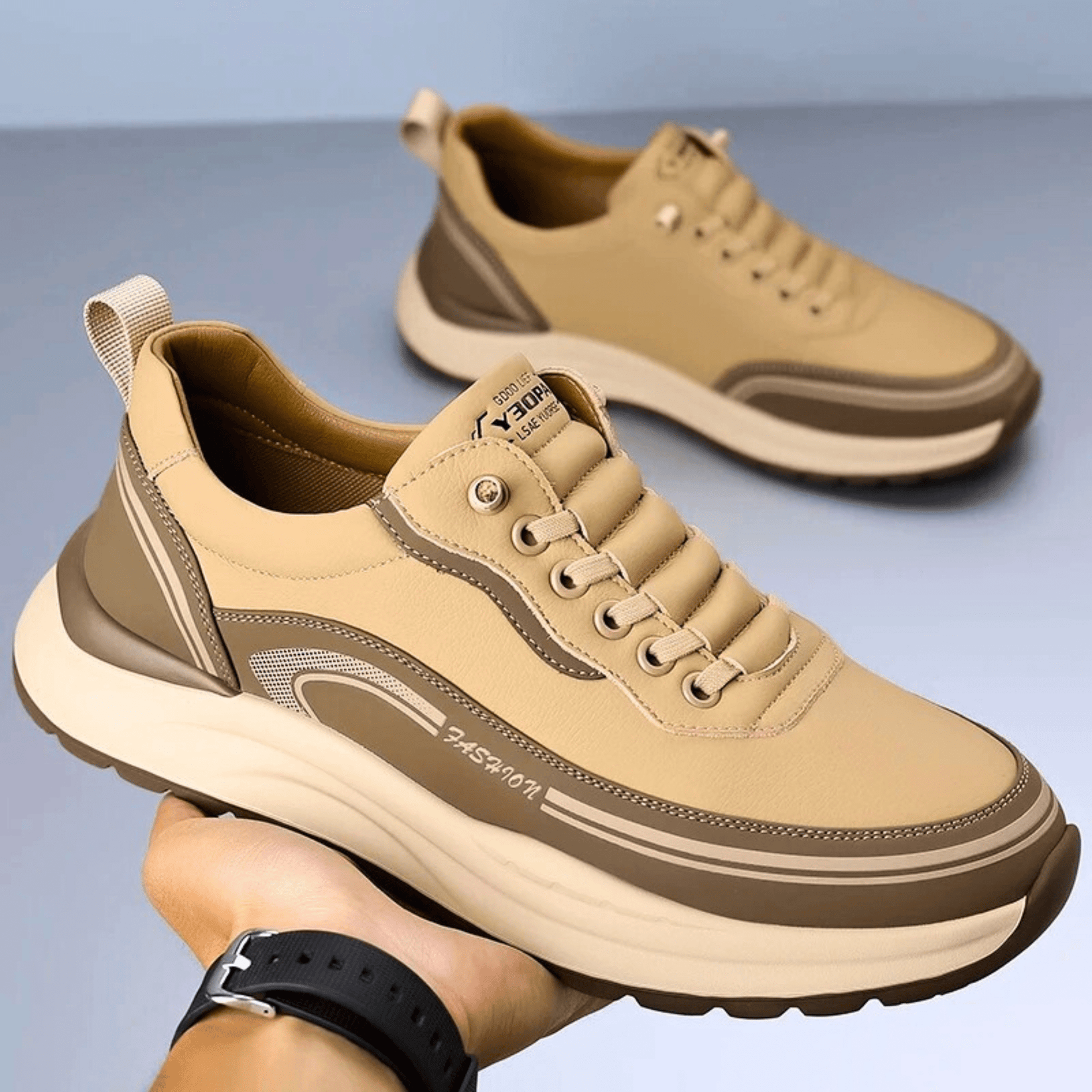 Men’s Comfort Orthopedic Shoes with Pain Relief Support.