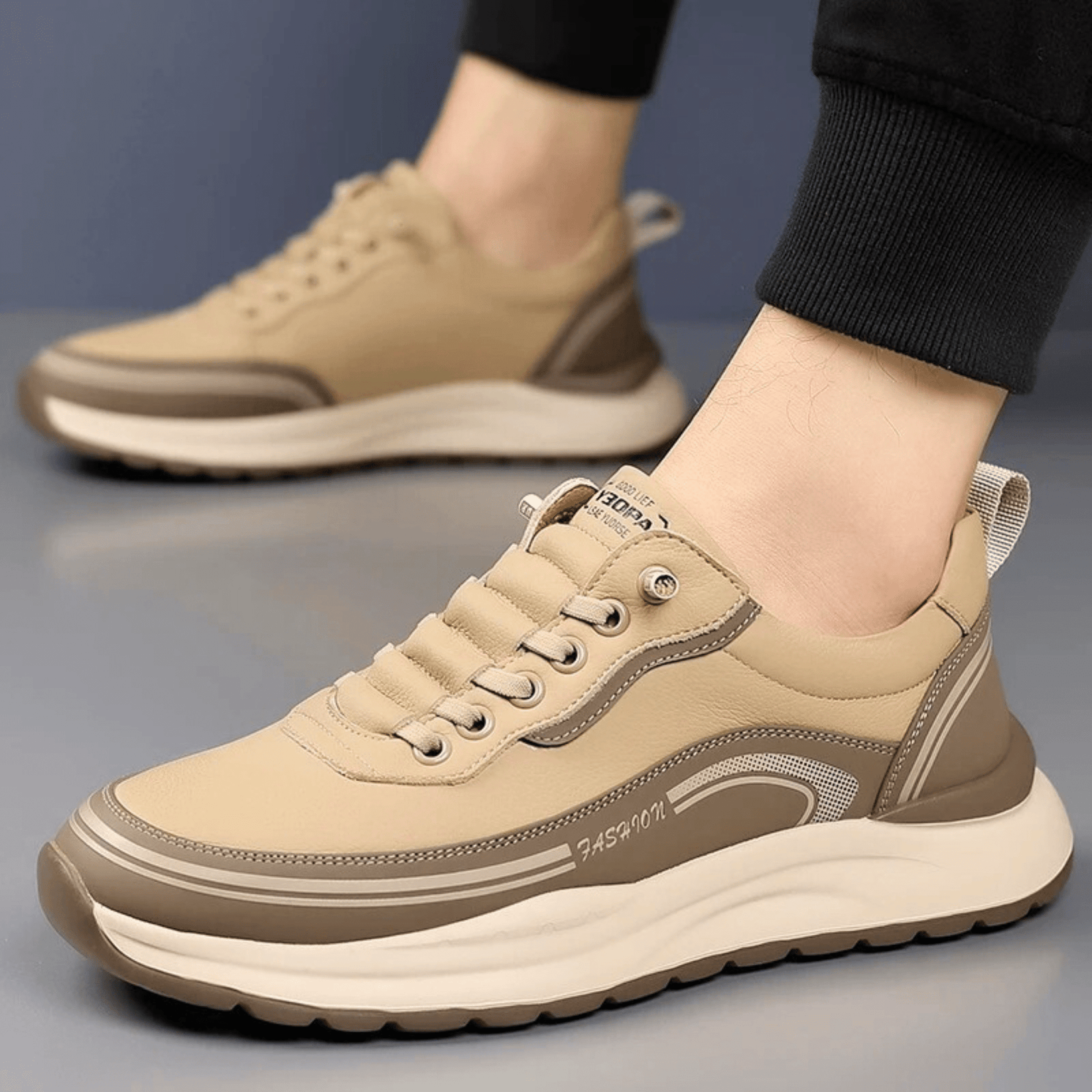 Men’s Comfort Orthopedic Shoes with Pain Relief Support.